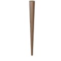 Designs Of Distinction 29" Round Tapered Leg - Walnut 01243029WL1